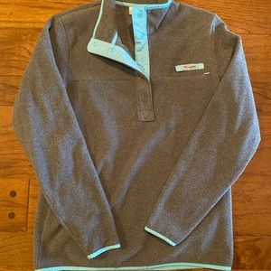 Columbia Fleece Quarter Zip, Size L